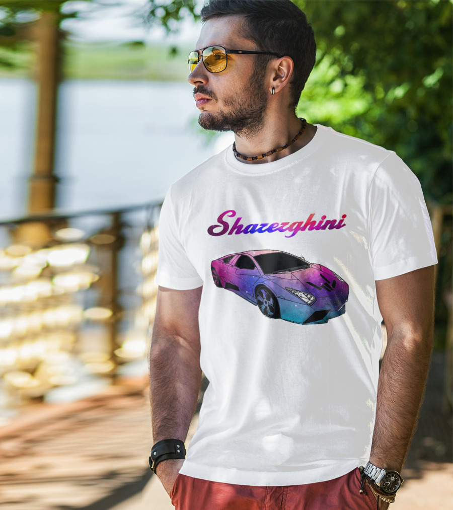 Discover Cool Kids Shazerghini Galaxy Car T-Shirt