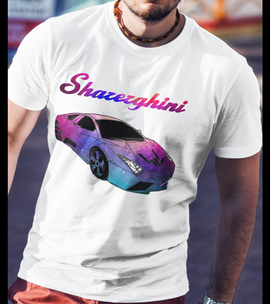 Discover Cool Kids Shazerghini Galaxy Car T-Shirt
