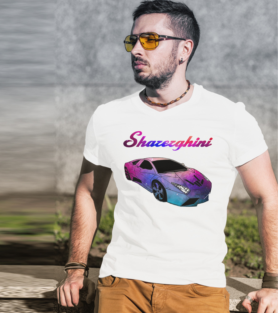 Discover Cool Kids Shazerghini Galaxy Car T-Shirt