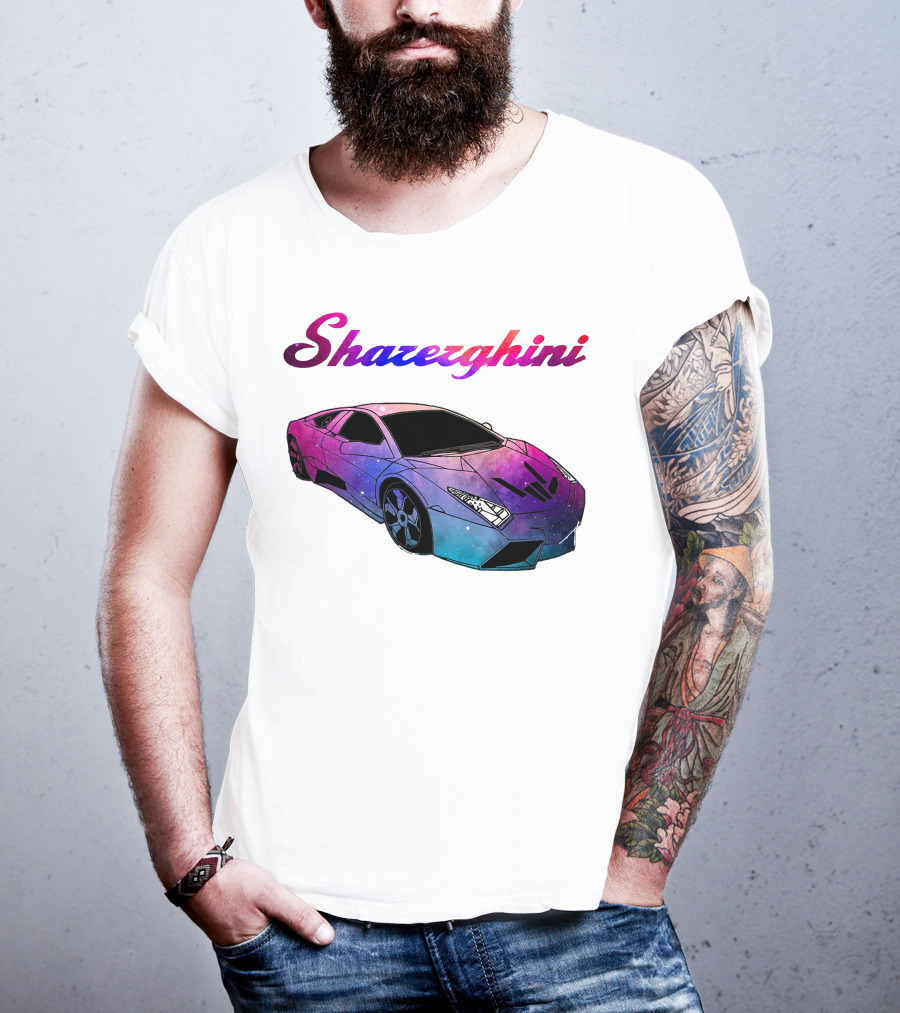 Discover Cool Kids Shazerghini Galaxy Car T-Shirt