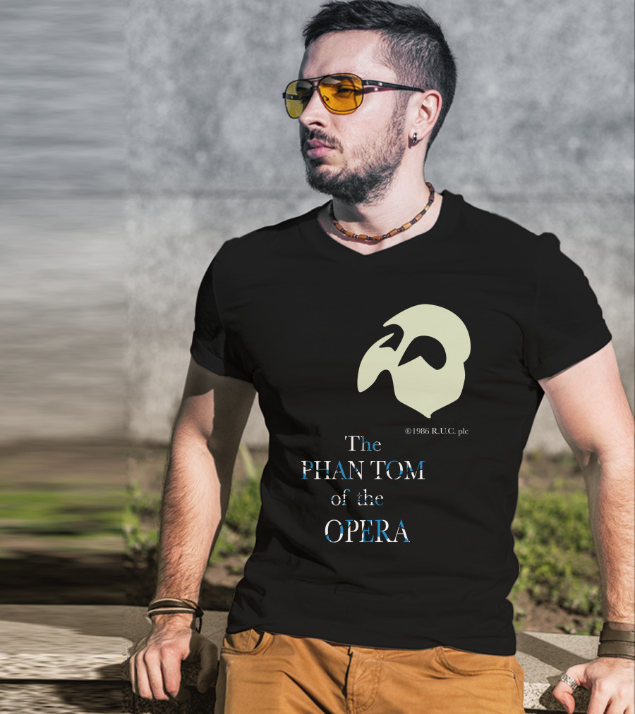 The Phantom Of The Opera Vintage Local Crew 1986 R.U.C. Plc T-Shirt
