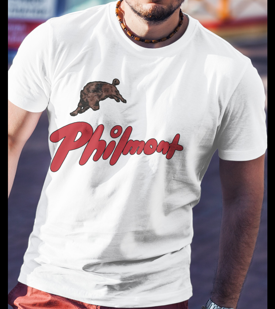 Philmont BSA Vintage Buffalo Icon In Red Script T-Shirt