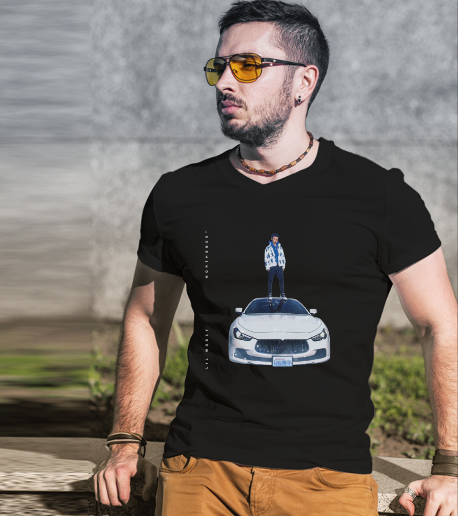 Lil Mosey Northsbest Adult Teen Mans Soft Cotton Leisure Music Summer Car T-Shirt