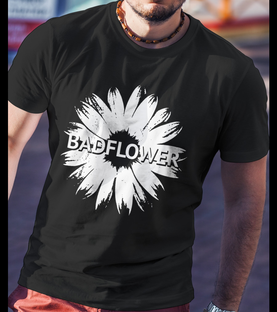 Badflower Women Short Flower T-Shirt
