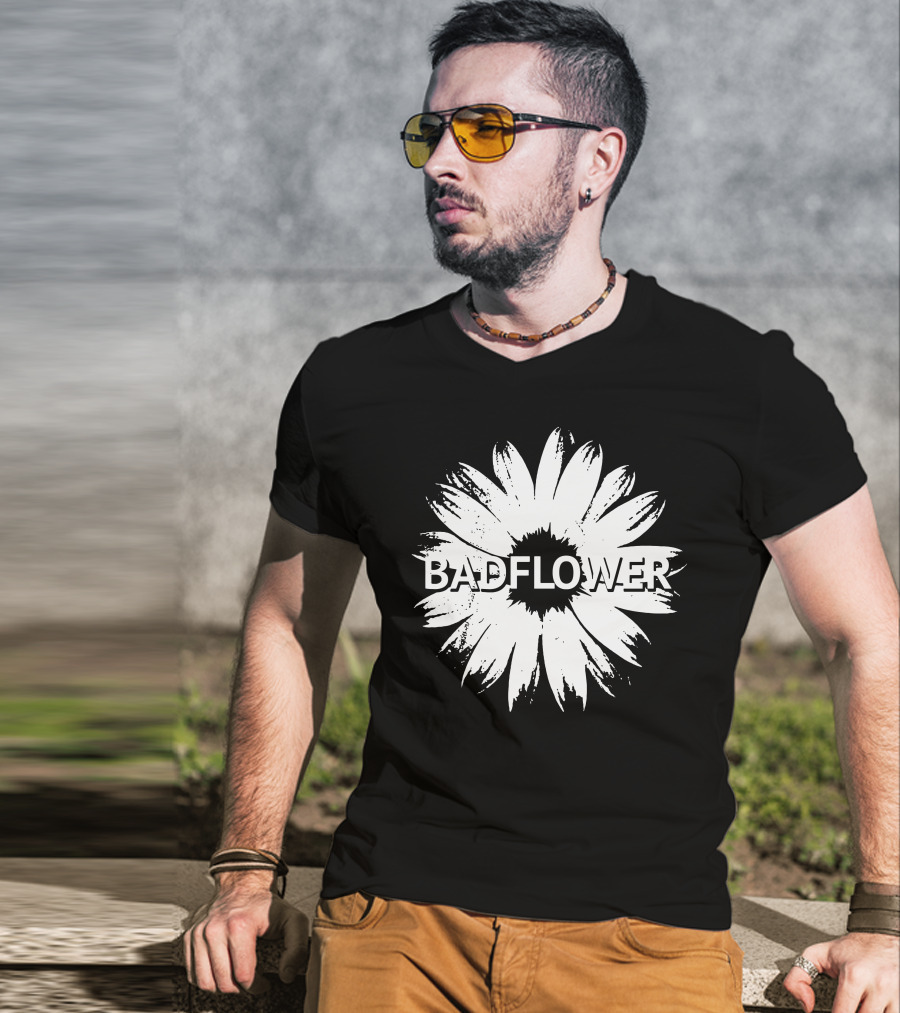 Badflower Women Short Flower T-Shirt