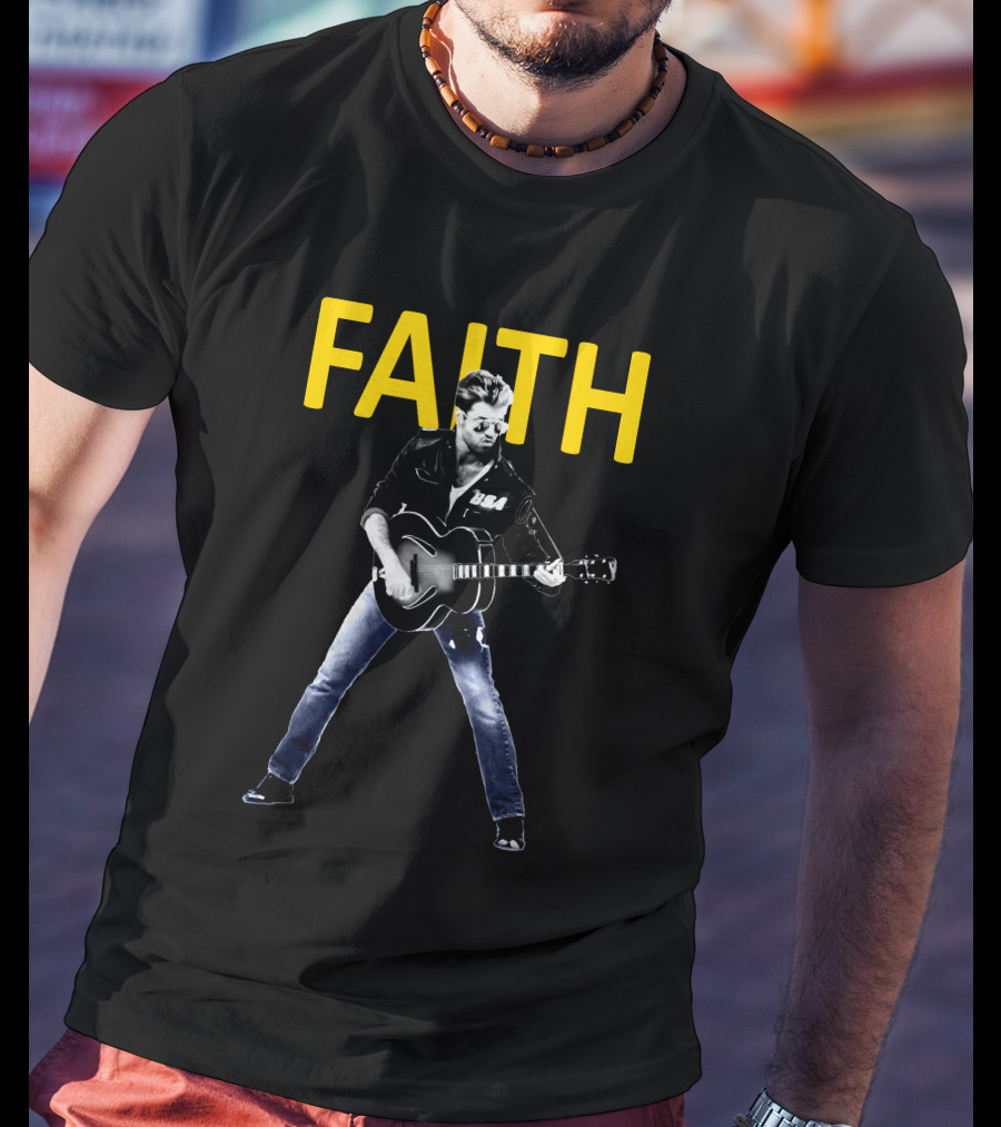 George Michael Faith Era Guitar Best Clothing T-Shirt