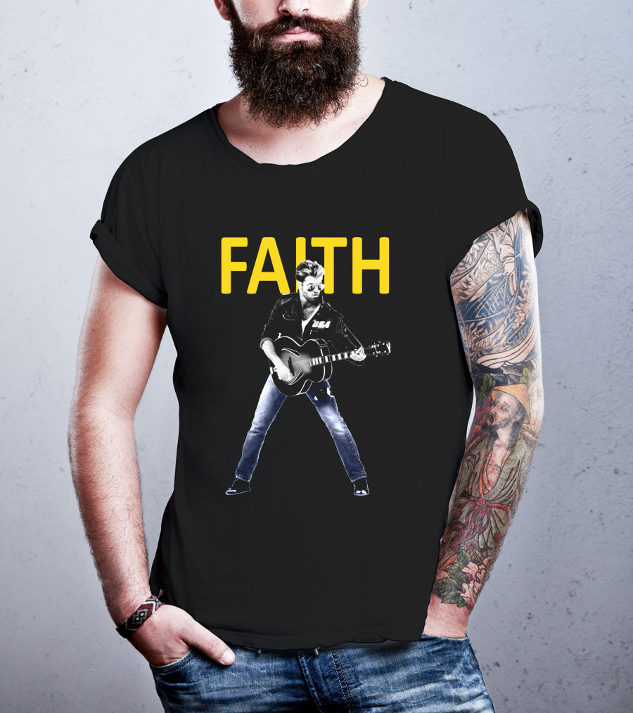 George Michael Faith Era Guitar Best Clothing T-Shirt