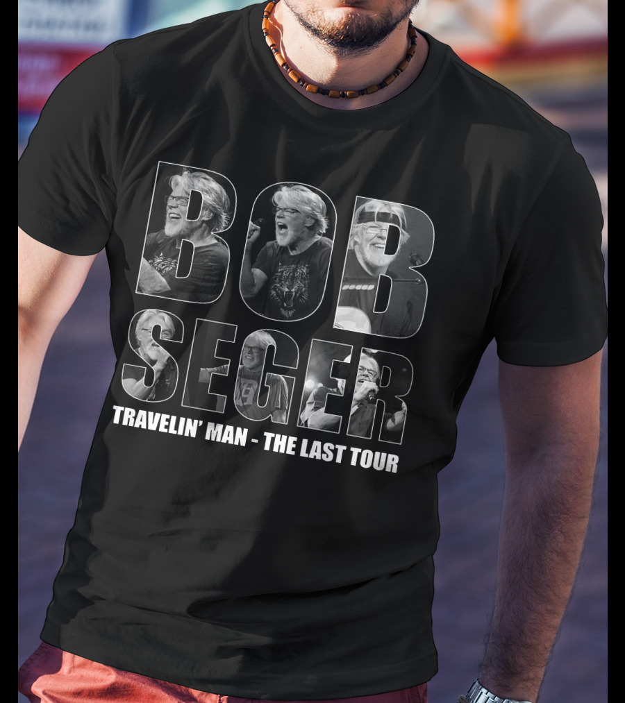 Bob Seger Travelin' Man The Last Tour T-Shirt