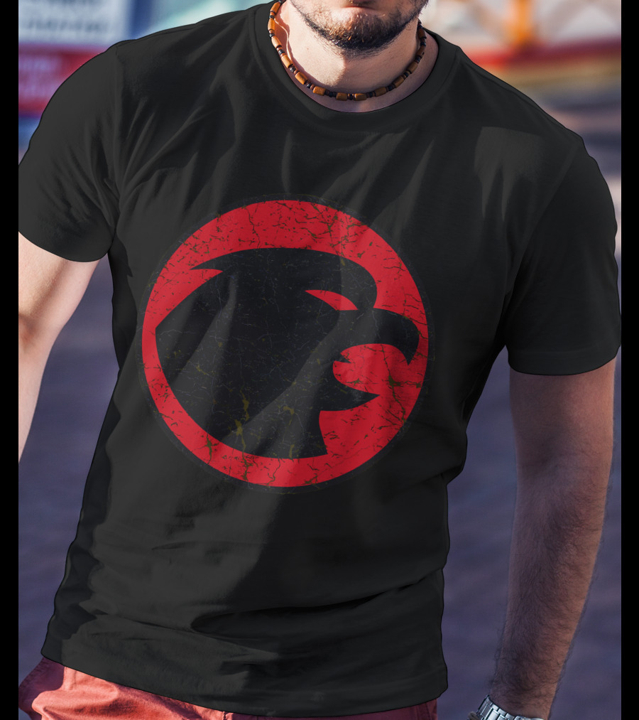 DC Comics Hawkgirl Red And Black T-Shirt