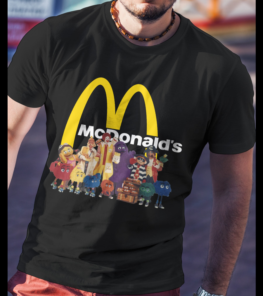 McDonald's Classic Characters Friends Group T-Shirt