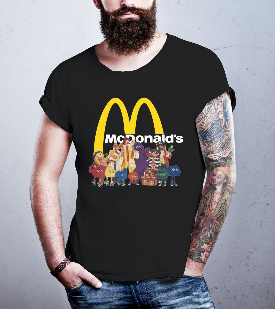 McDonald's Classic Characters Friends Group T-Shirt