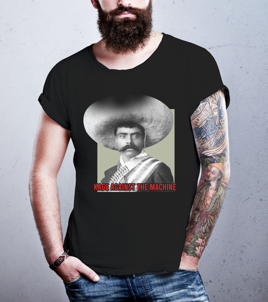 Kage Against The Machine Emiliano Zapata Giant Concert T-Shirt