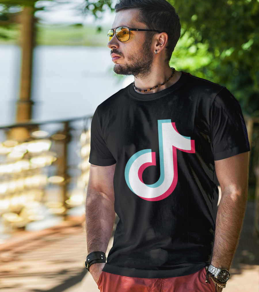 TikTok Music Note Artist T-Shirt