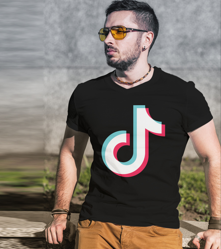 TikTok Music Note Artist T-Shirt