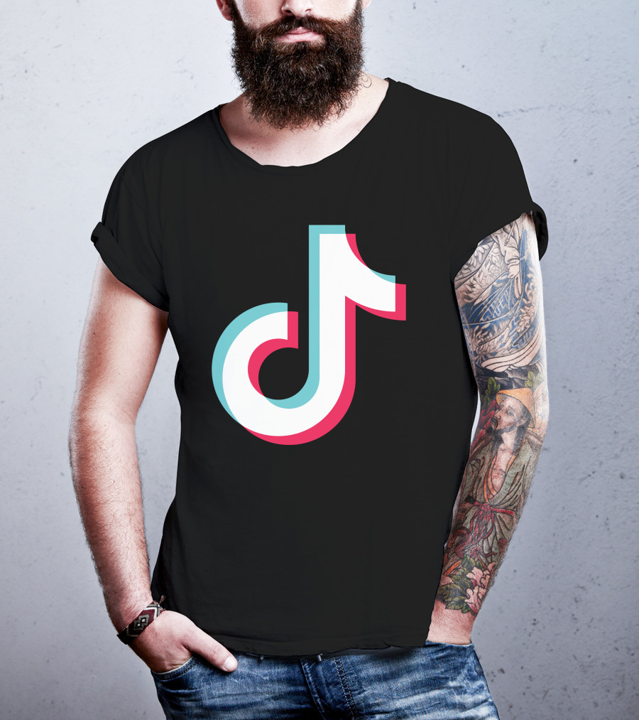 TikTok Music Note Artist T-Shirt