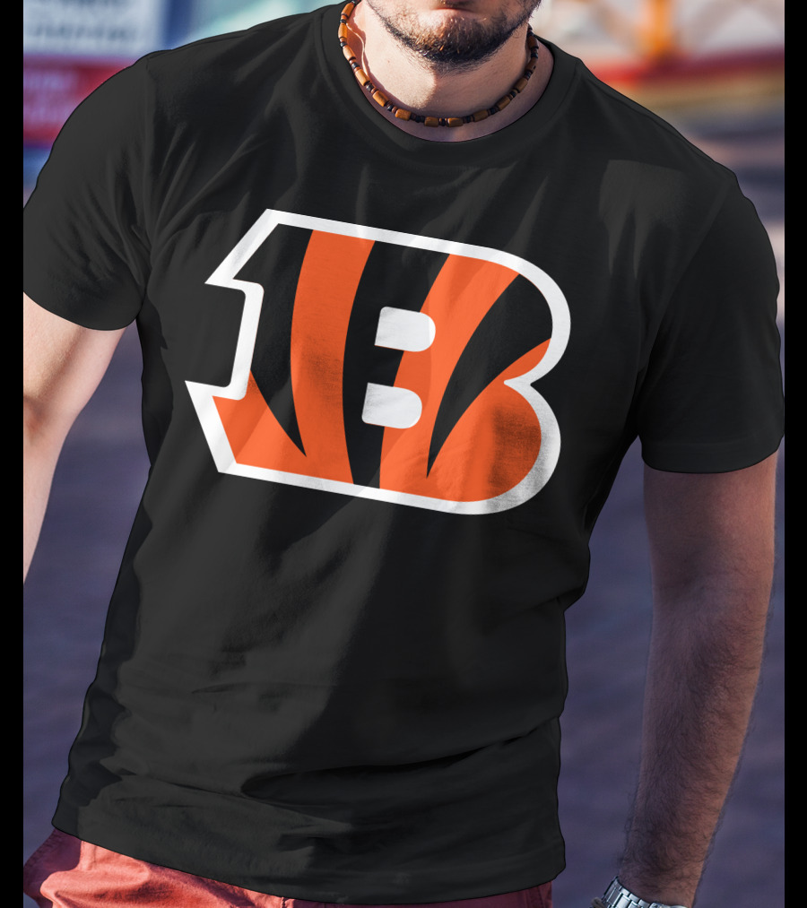 Cincinnati Bengals NFL Football Team Logo Tigers T-Shirt