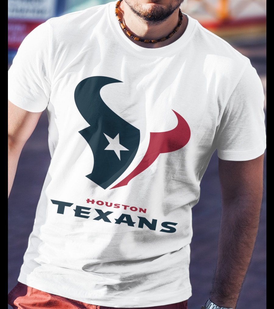 Houston Texans Team Logo For Football Fans T-Shirt