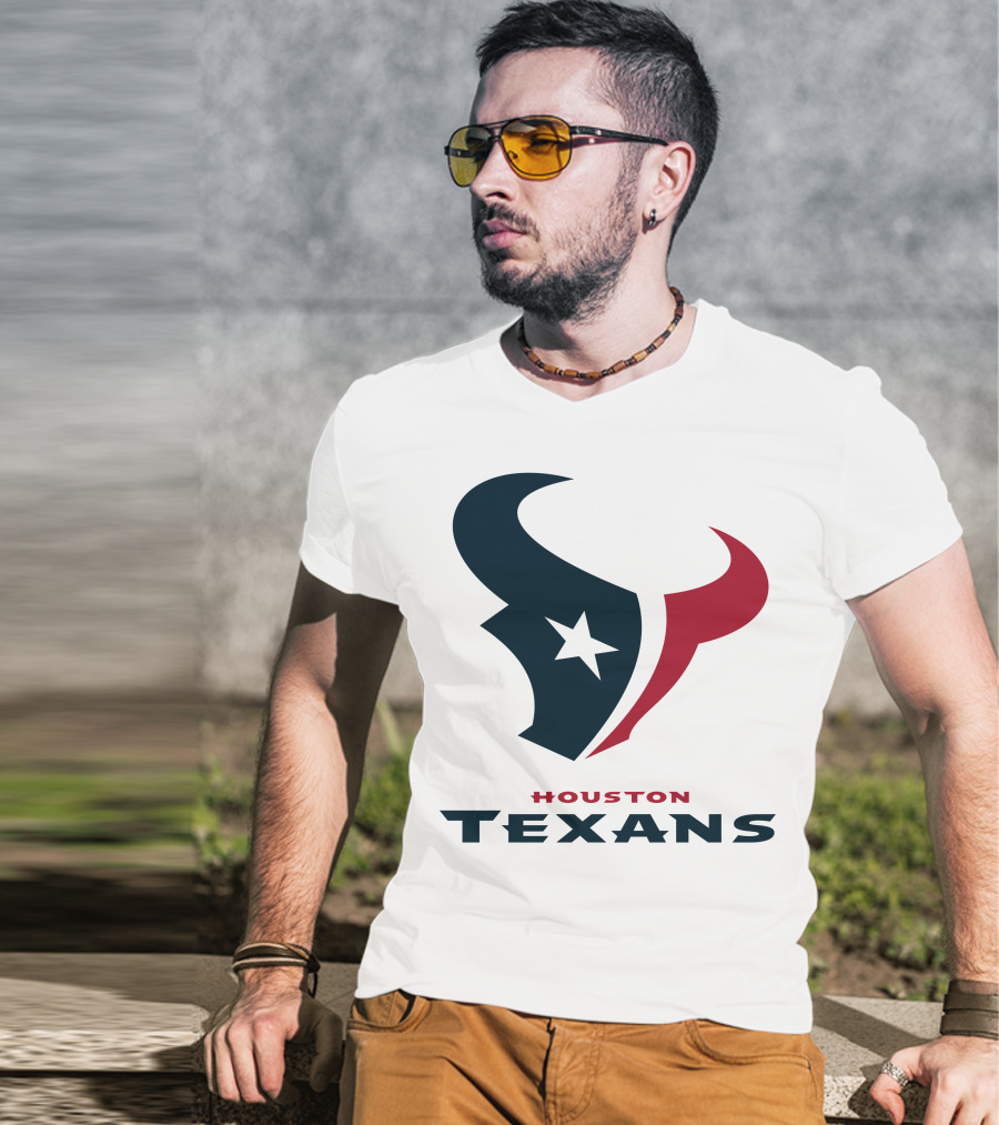 Houston Texans Team Logo For Football Fans T-Shirt