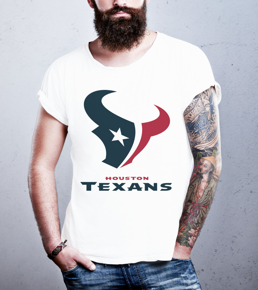 Houston Texans Team Logo For Football Fans T-Shirt
