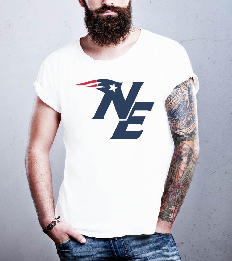 Kansas City Chiefs Logo If You Like Football Team NE Patriots T-Shirt