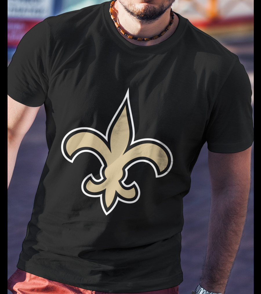 New Orleans Saints Fleur-de-Lis Football Team Fan T-Shirt