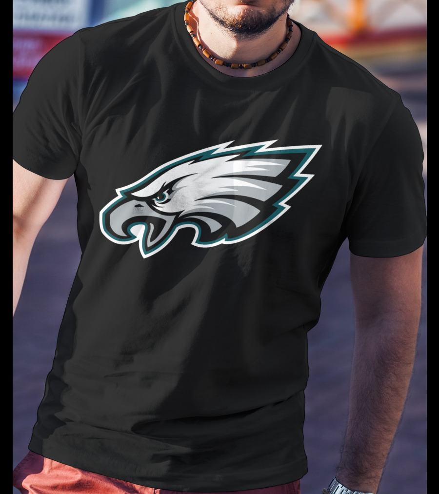 Philadelphia Eagles Football Team Fan Emblem T-Shirt