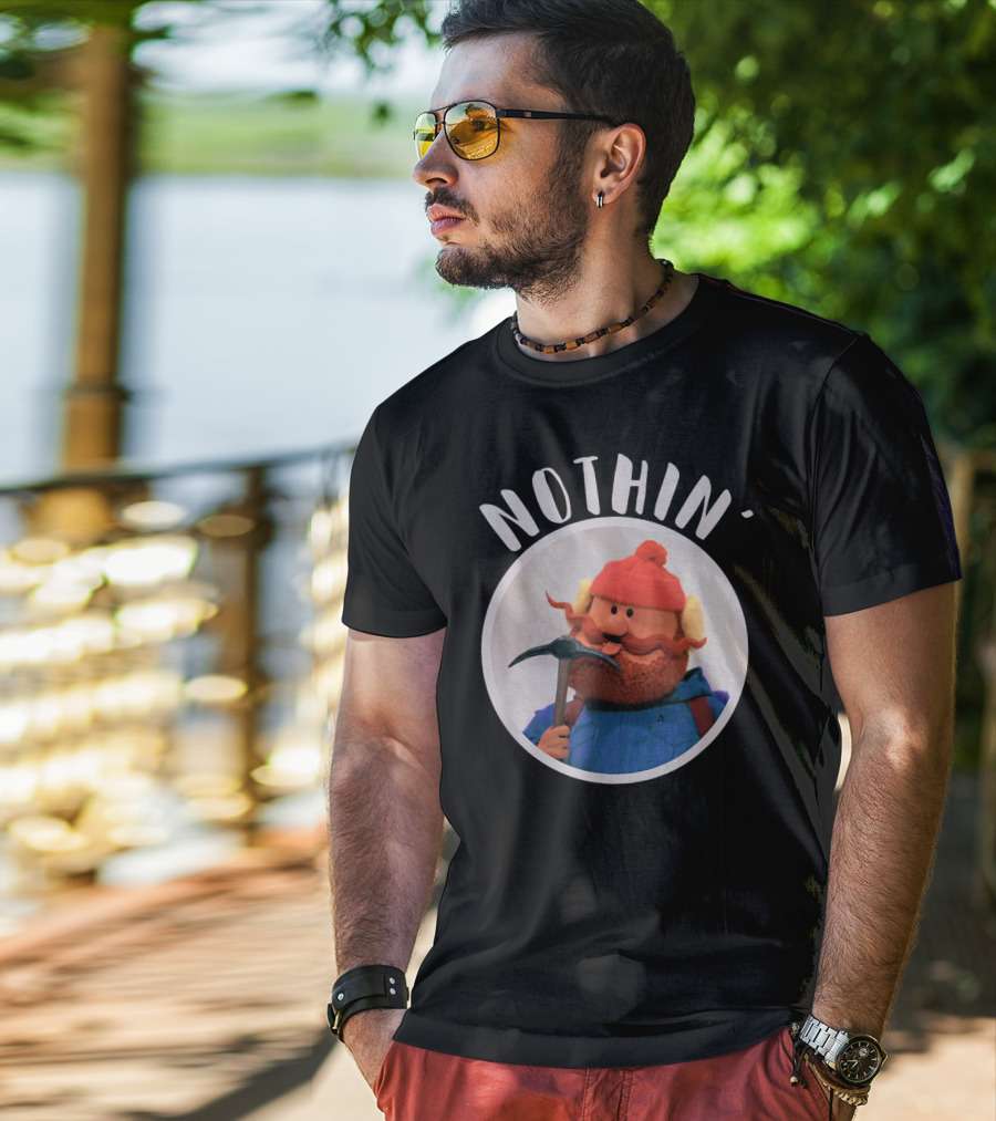 Christmas Special Nothin' Cornelius Of The Yukon Pickaxe Red Beanie T-Shirt