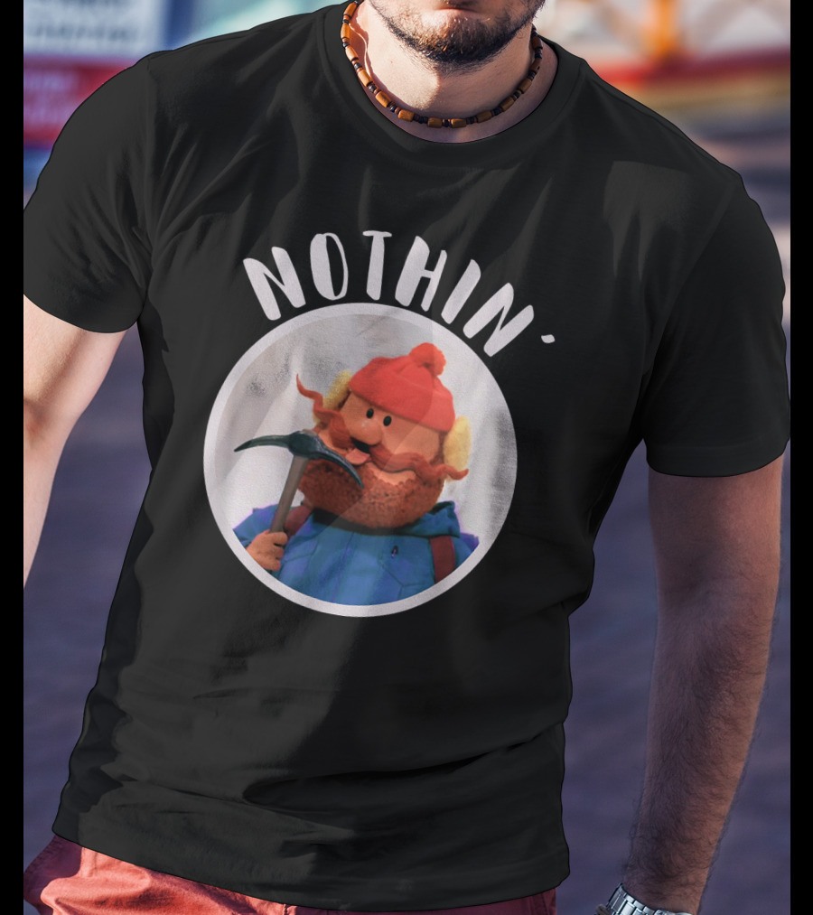 Christmas Special Nothin' Cornelius Of The Yukon Pickaxe Red Beanie T-Shirt