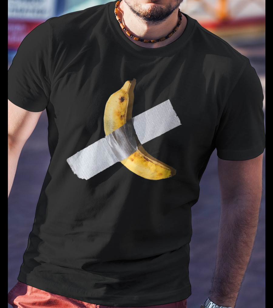 The Banana Duct Tape Crossover Joke T-Shirt