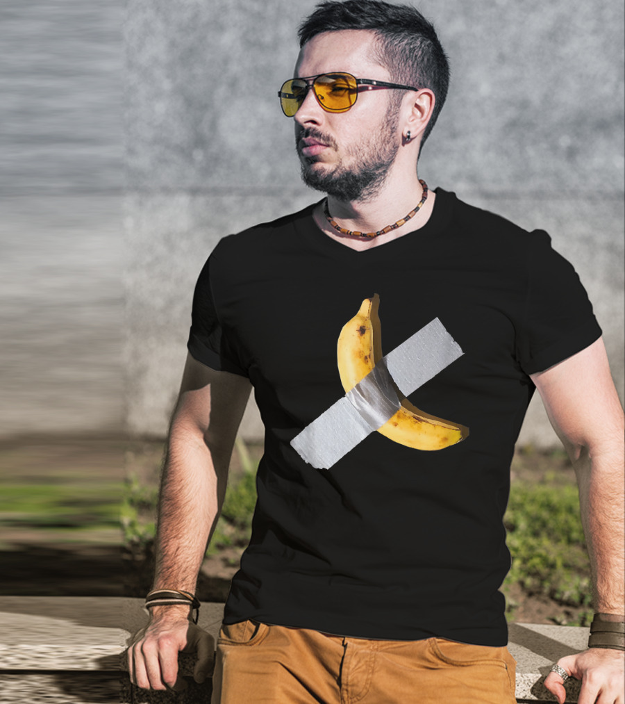 The Banana Duct Tape Crossover Joke T-Shirt