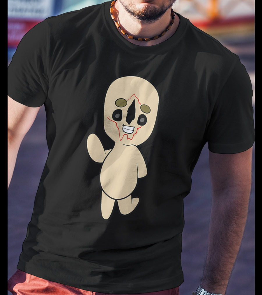 SCP 173 Secure Contain Protect Monster Peanut Cute Cartoon Character T-Shirt