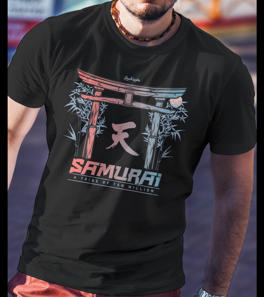 CoryxKenshin Samurai A Tribe Of Ten Million T-Shirt
