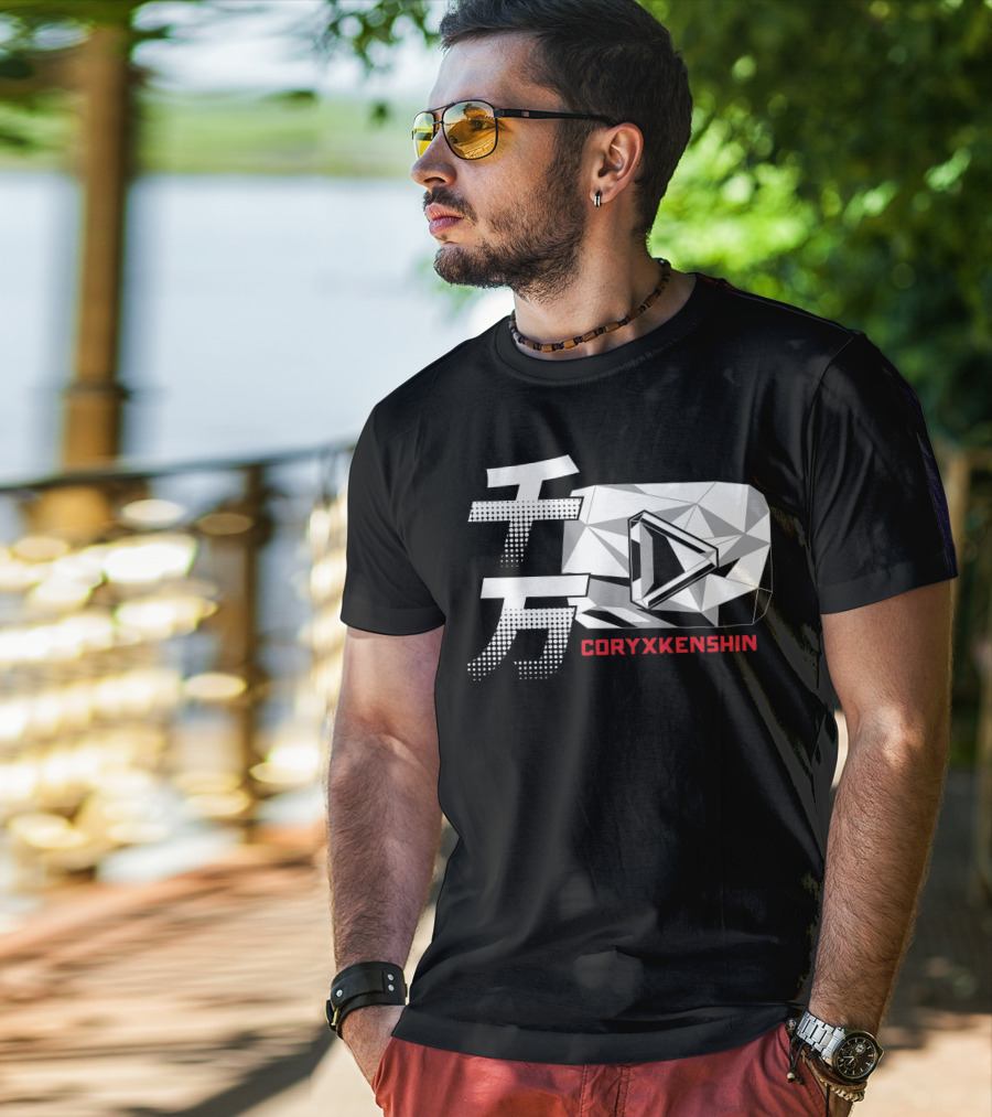 Coryxkenshin Diamond Play Button Logo T-Shirt
