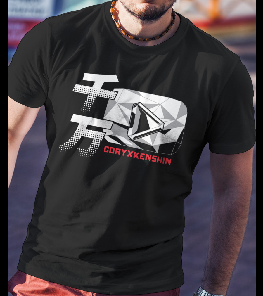 Coryxkenshin Diamond Play Button Logo T-Shirt