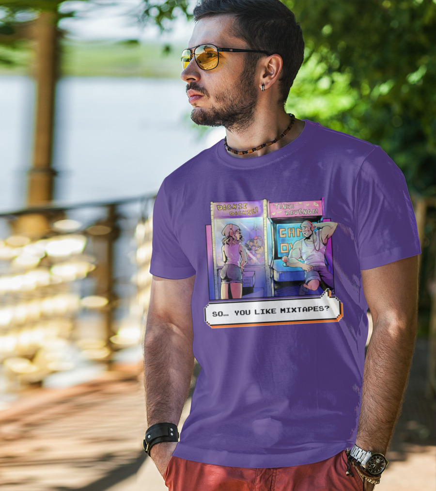 Dachie Dachie Tini's Revenge So You Like Mixtapes Arcade T-Shirt