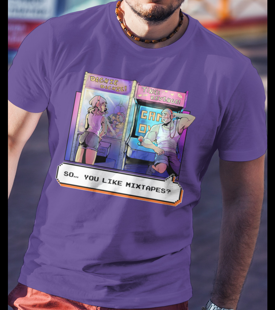 Dachie Dachie Tini's Revenge So You Like Mixtapes Arcade T-Shirt