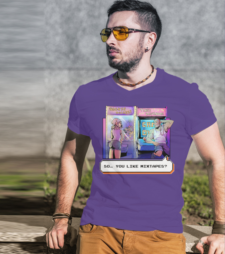 Dachie Dachie Tini's Revenge So You Like Mixtapes Arcade T-Shirt