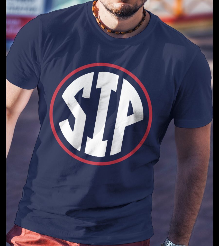 Ole Miss SIP Circle SEC-Inspired T-Shirt