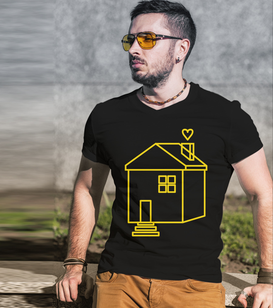 Harry's House Tracklist Heart Icon House T-Shirt