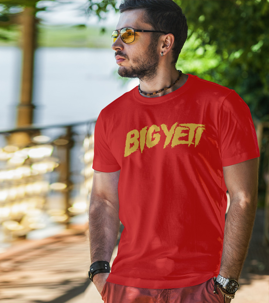 BIG YETI Red T-Shirt