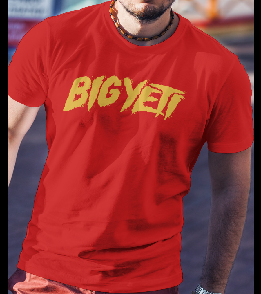 BIG YETI Red T-Shirt