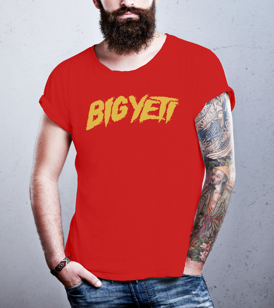 BIG YETI Red T-Shirt