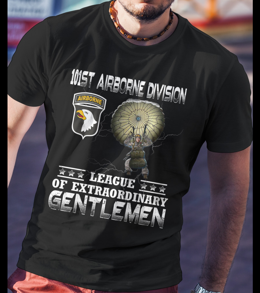101St Airborne Division League Of Extraordinary Gentlemen T-Shirt