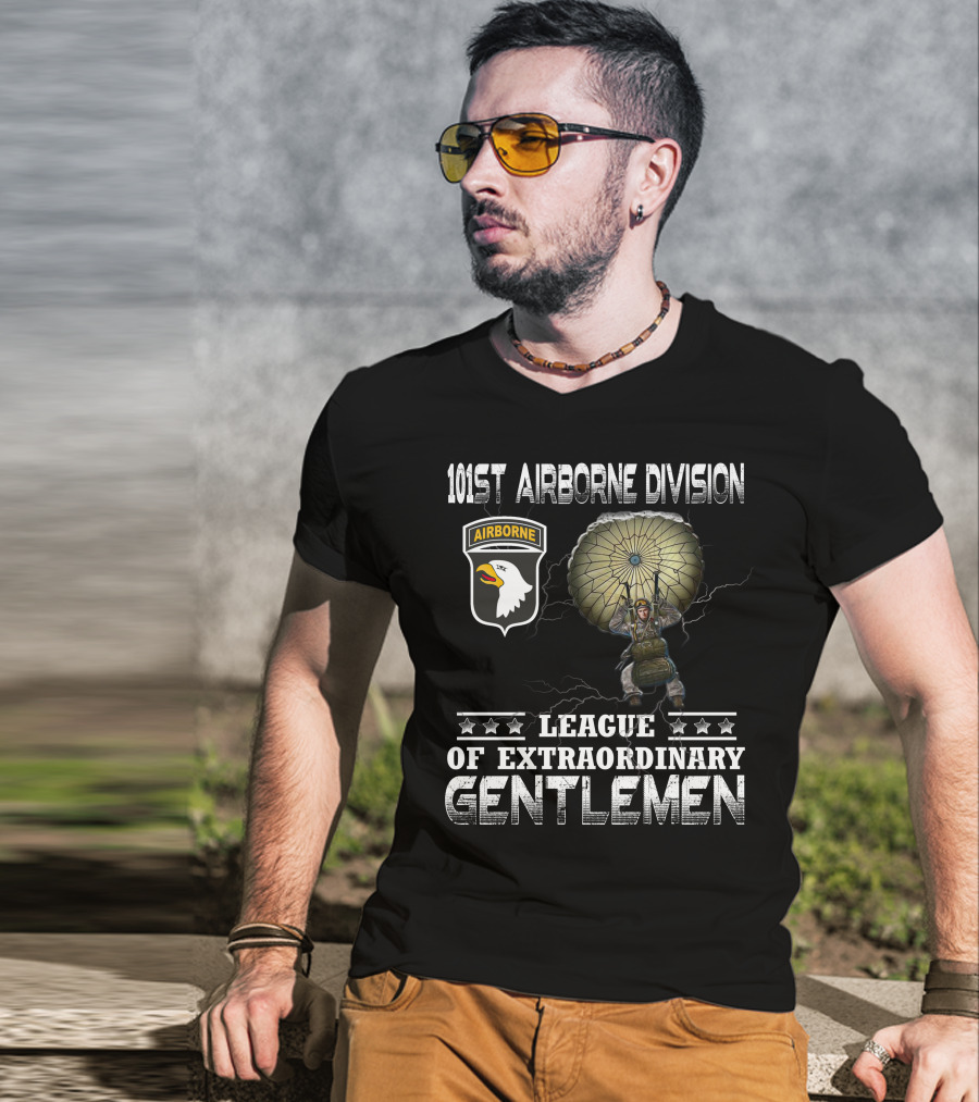 101St Airborne Division League Of Extraordinary Gentlemen T-Shirt