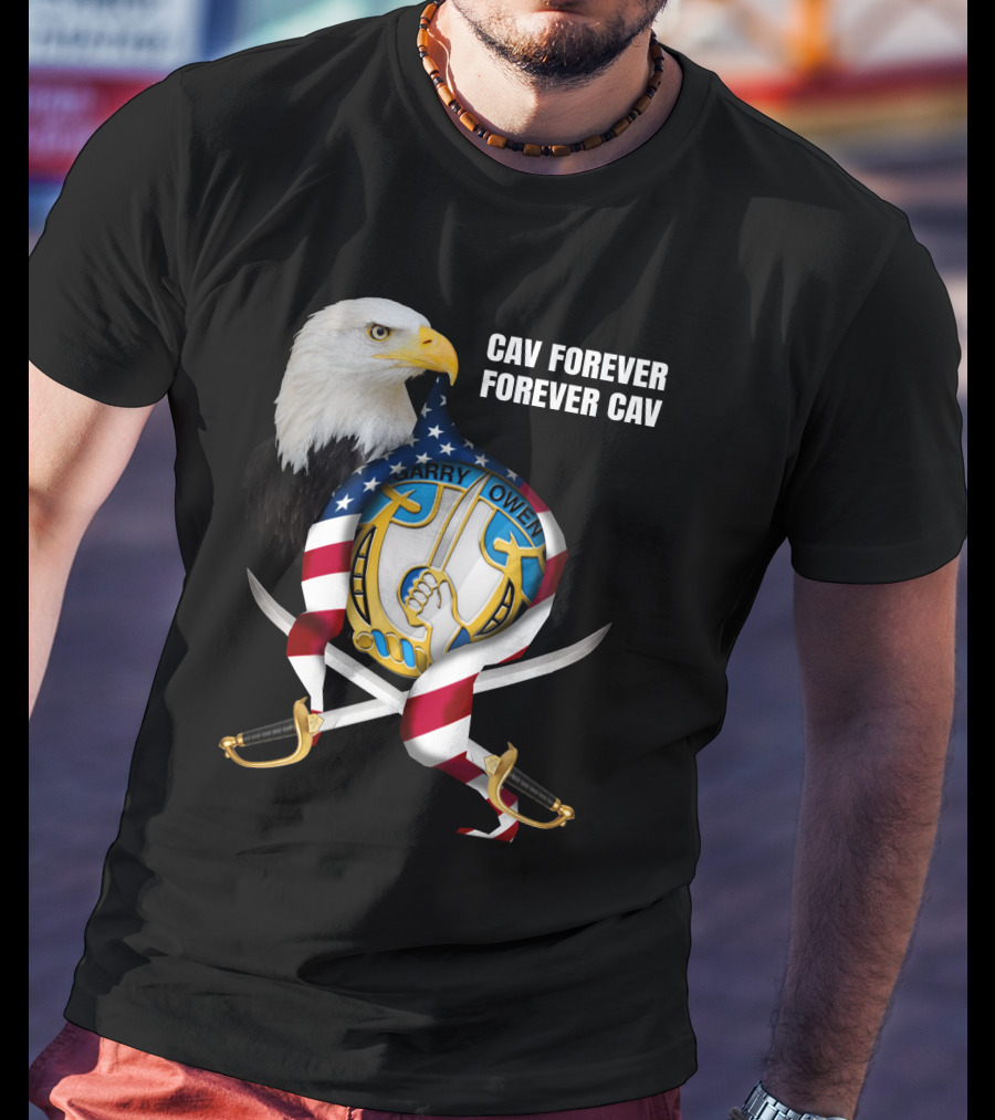 Cav Forever Eagle T-Shirt