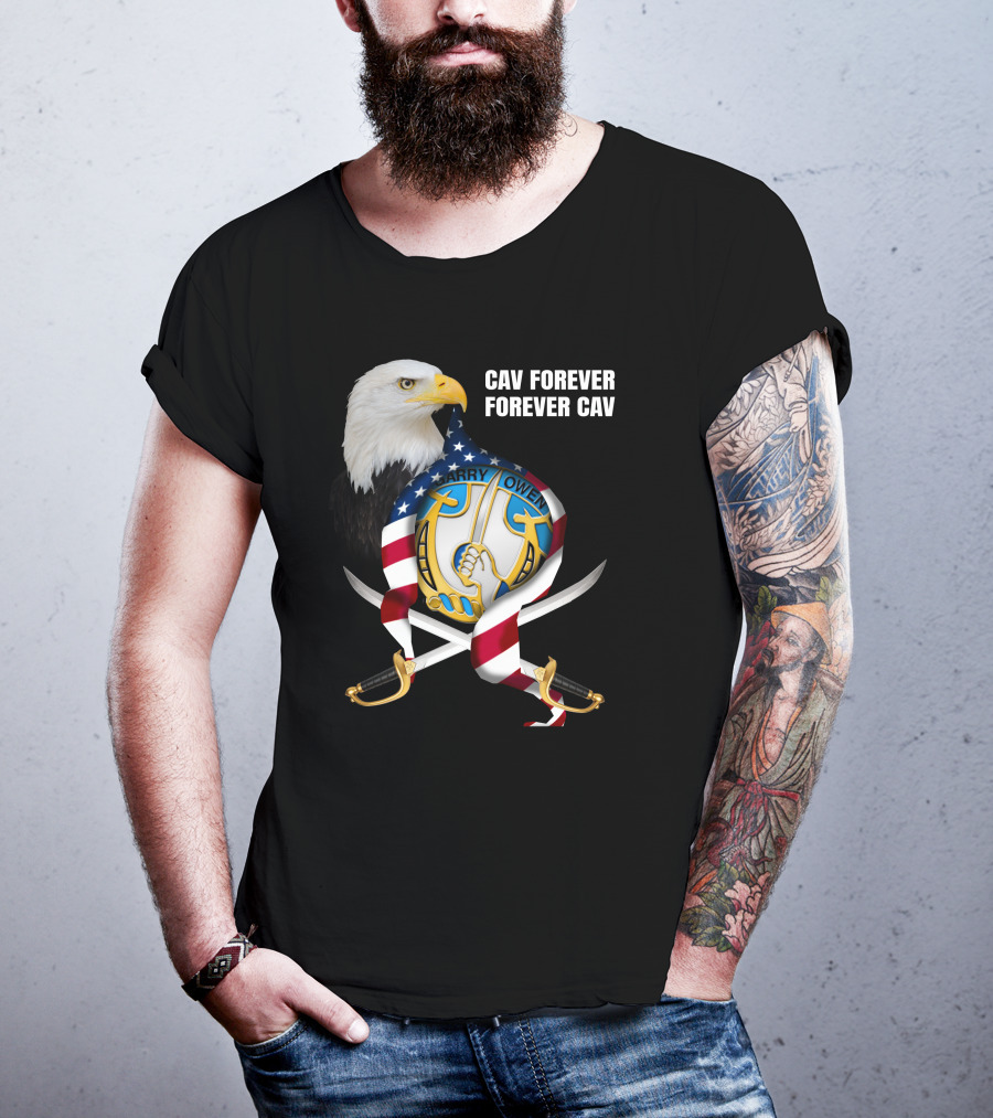 Cav Forever Eagle T-Shirt