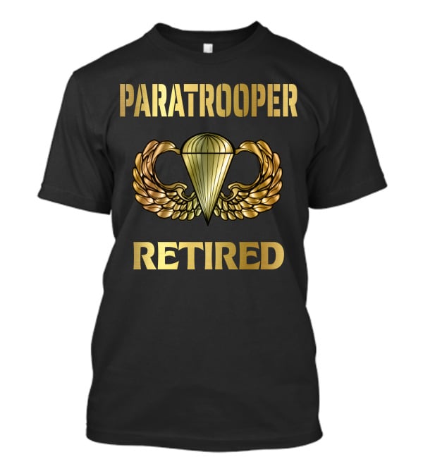 Paratrooper Retired T-Shirt