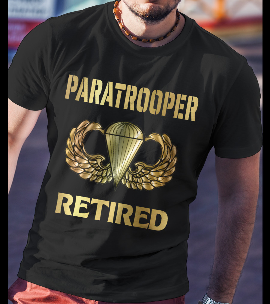 Paratrooper Retired T-Shirt