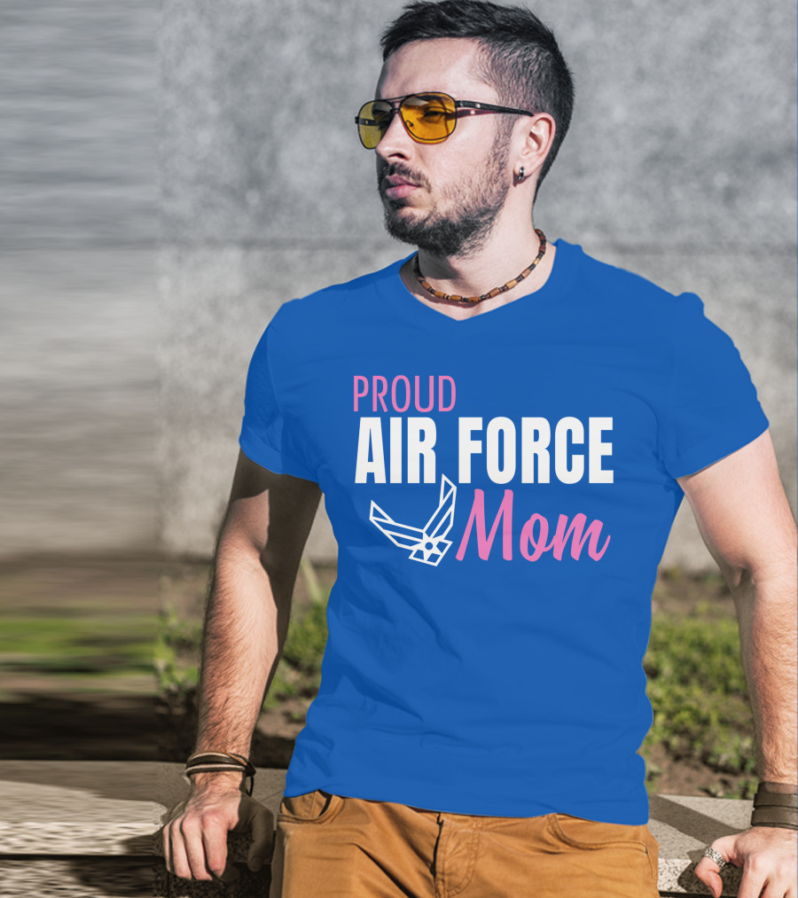 Proud Air Force Mom T-Shirt
