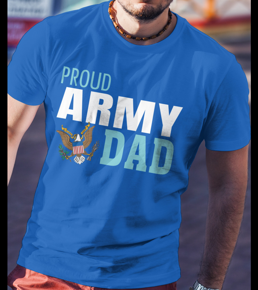 Proud Army Dad Eagle T-Shirt